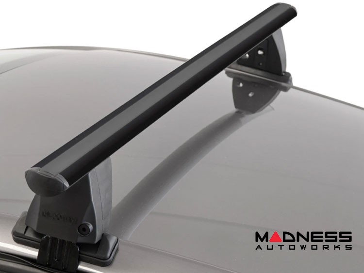 FIAT 500 Roof Rack Cross Bars - Black - OMAC